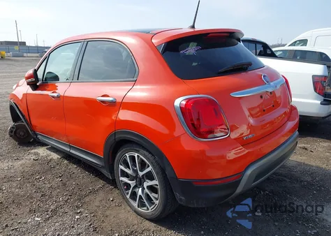2017 Fiat 500X Trekking Fwd from USA, damaged, VIN ZFBCFXCB8HP616164